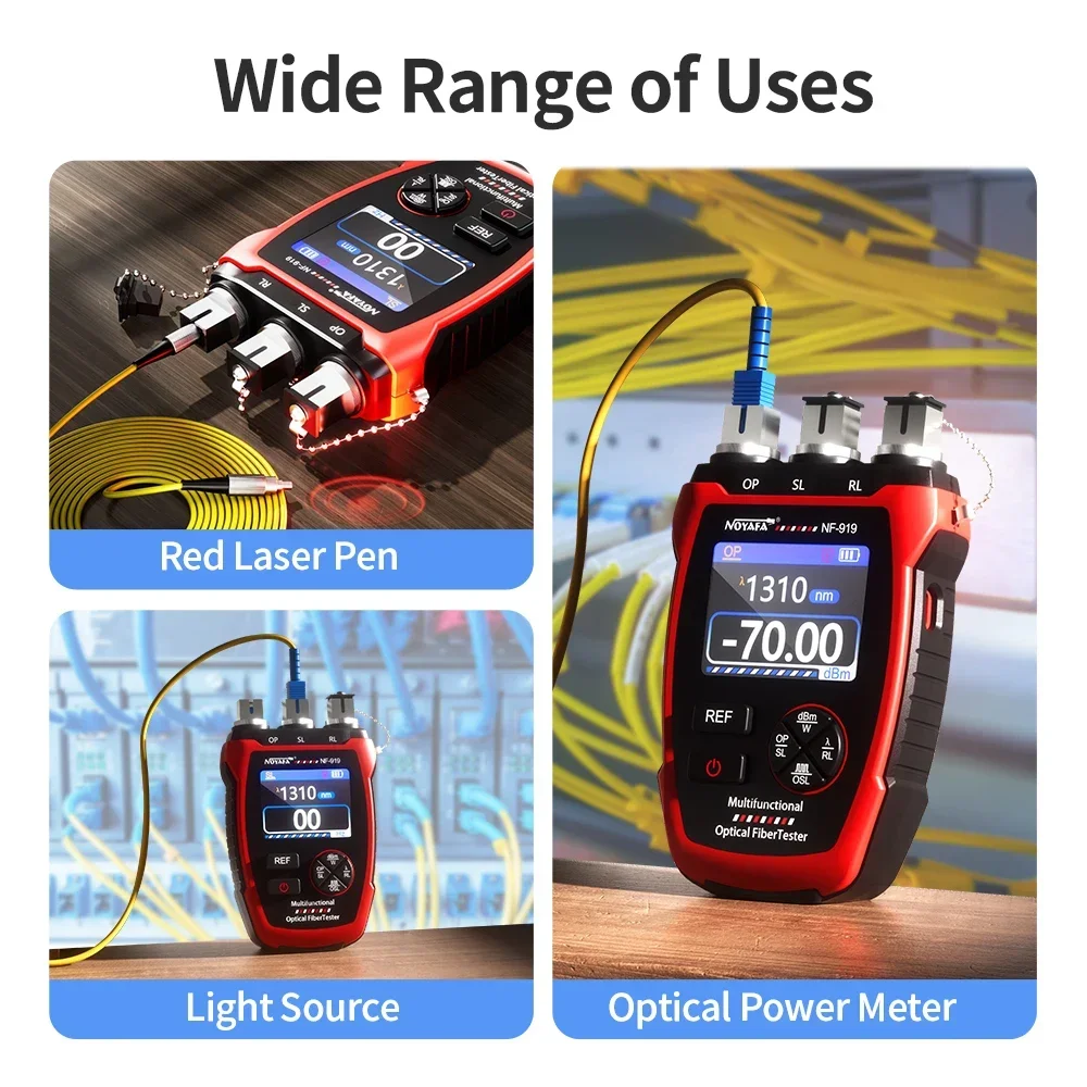 NOYAFA Fiber Optic Tester Opti - đánh giá và giá Lighting Visual