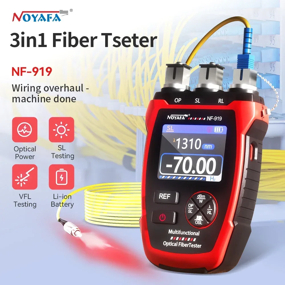 NOYAFA Fiber Optic Tester Opti - đánh giá và giá Lighting Visual