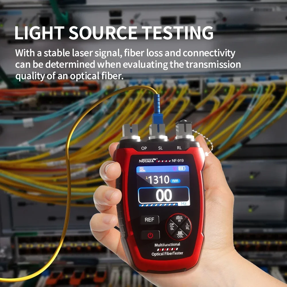 NOYAFA Fiber Optic Tester Opti - đánh giá và giá Lighting Visual