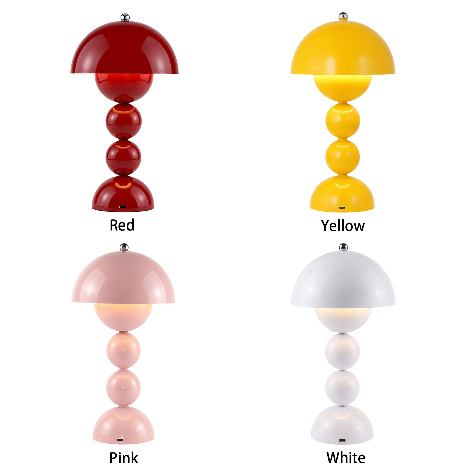 Mushroom Flower Bud Table Lamp - đánh giá và giá Lighting Decor Bedroom