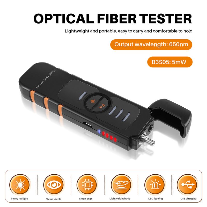 [NEWA08R】 Fiber Optic Tester P - đánh giá và giá Lighting Visual