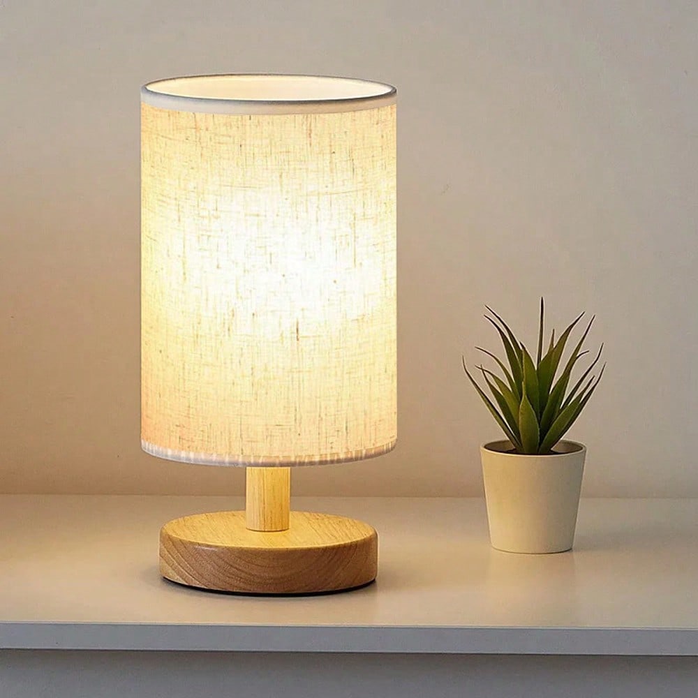 Modern Nordic Wooden And Fabri - đánh giá và giá Lighting Decor Bedroom