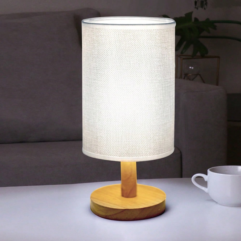 Modern Nordic Wooden And Fabri - đánh giá và giá Lighting Decor Bedroom