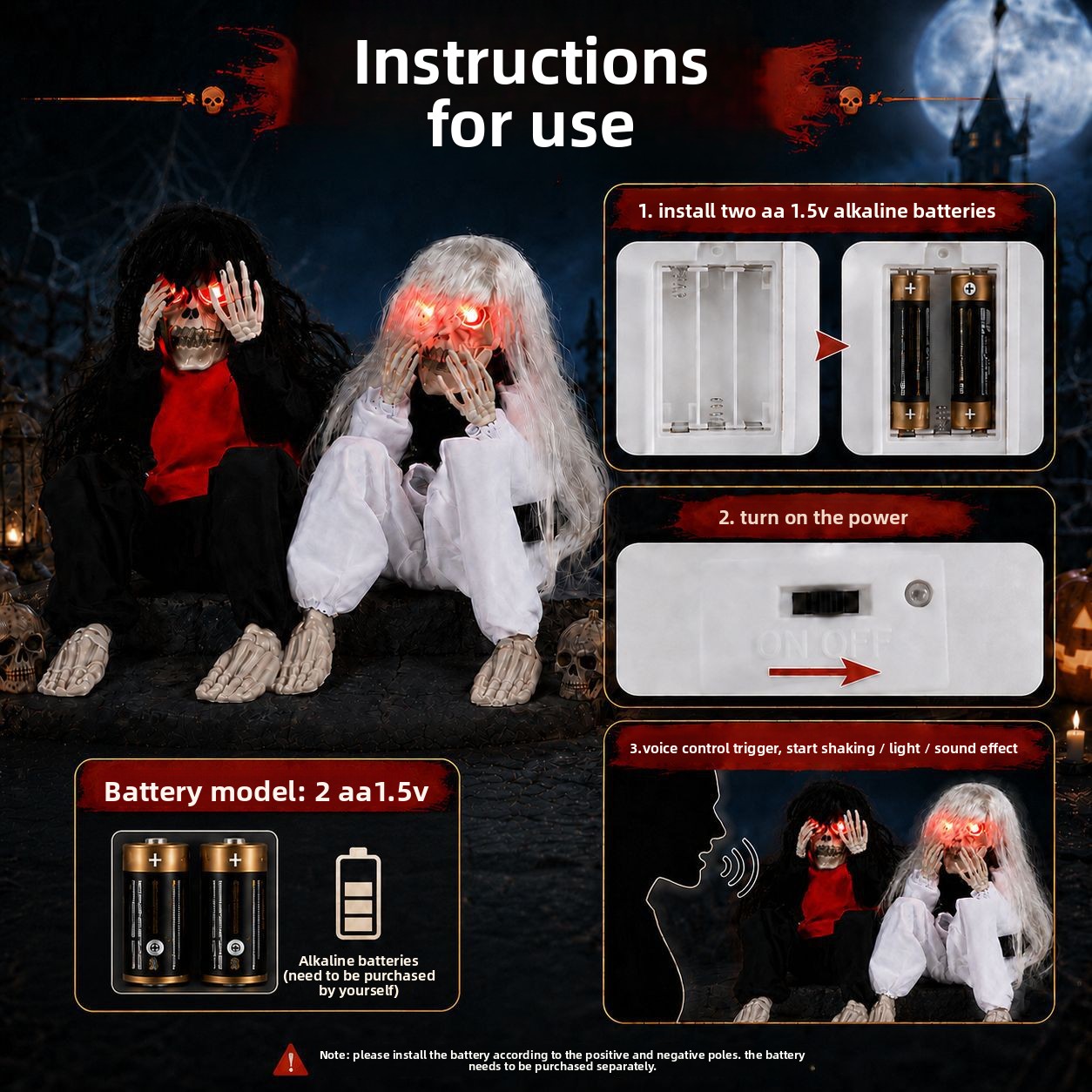 Halloween Outdoor Garden Sitti - đánh giá và giá Up Lighting Decor