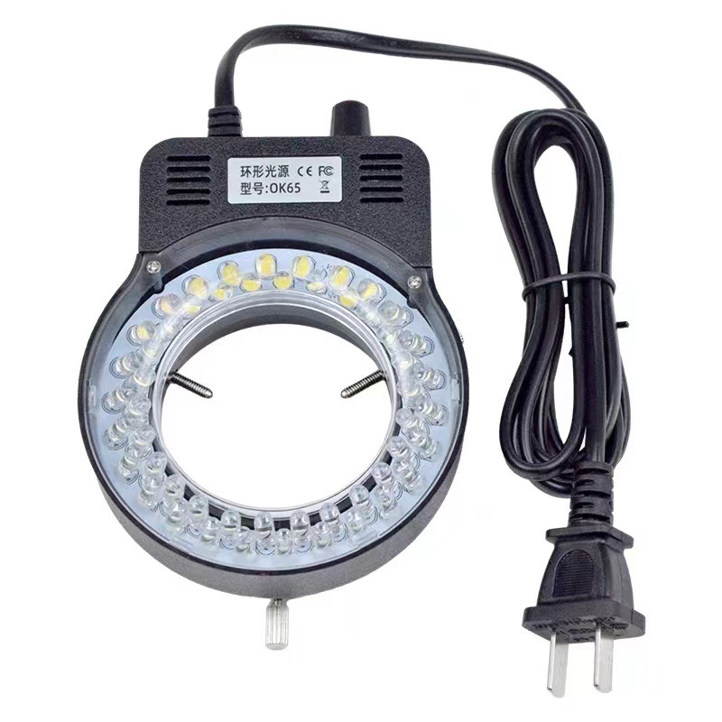 Microscope LED ring light sour - đánh giá và giá Lighting Visual