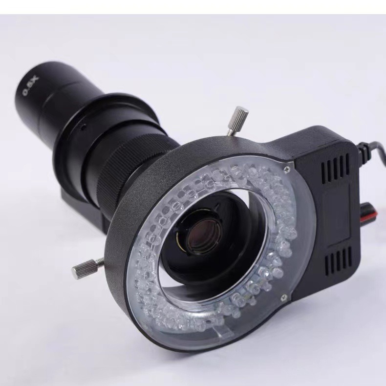 Microscope LED ring light sour - đánh giá và giá Lighting Visual