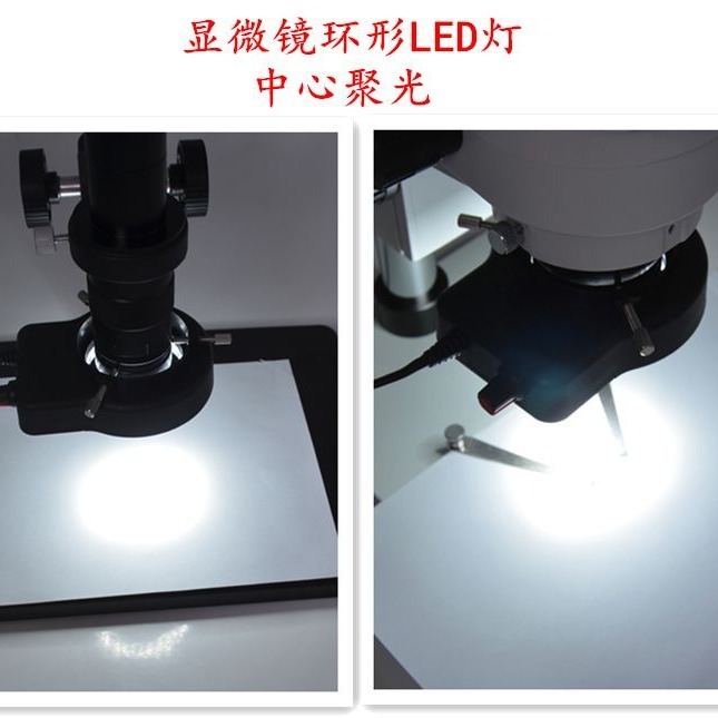 Microscope LED ring light sour - đánh giá và giá Lighting Visual
