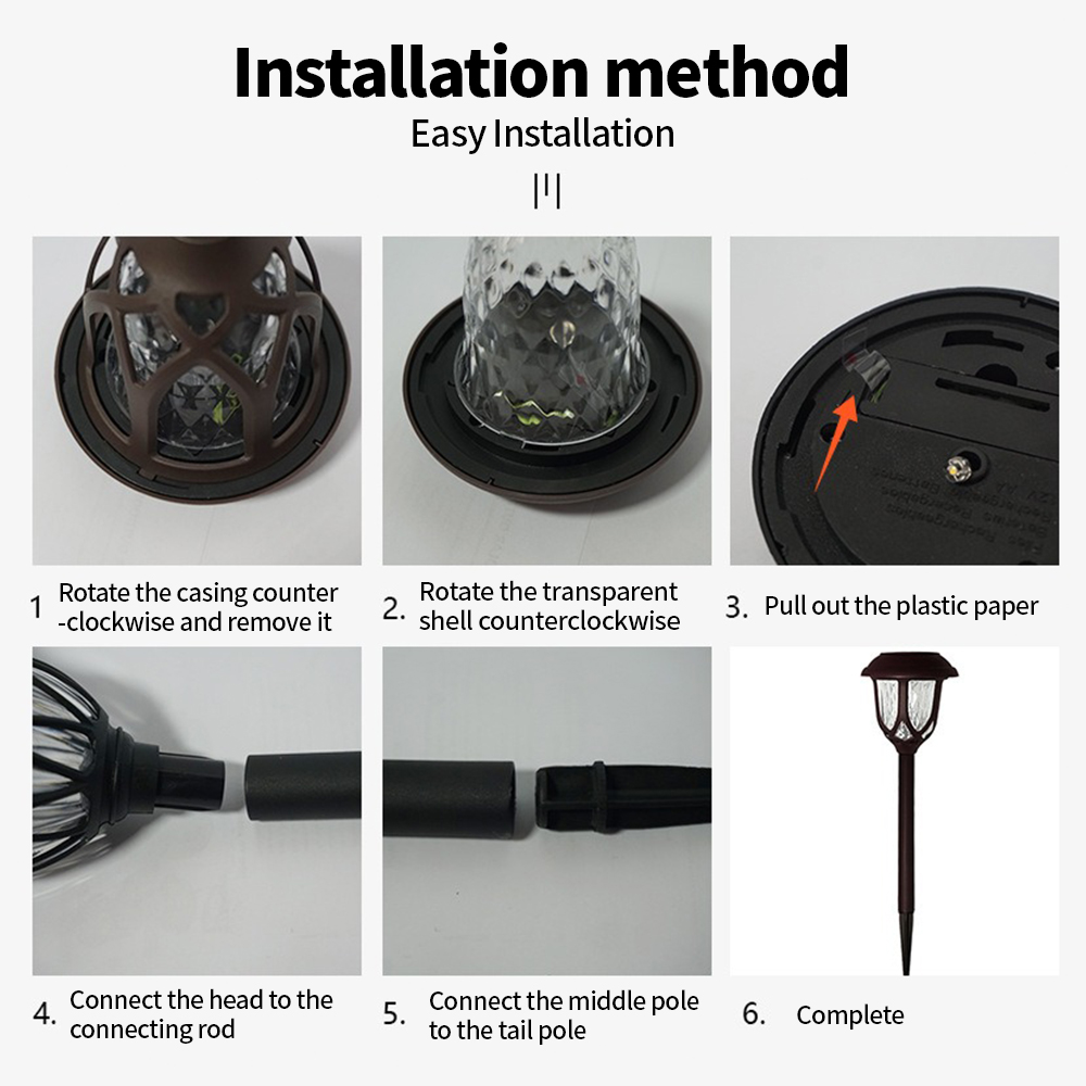 LED Solar Courtyard Lamp Outdo - đánh giá và giá Lighting Decoration Ideas
