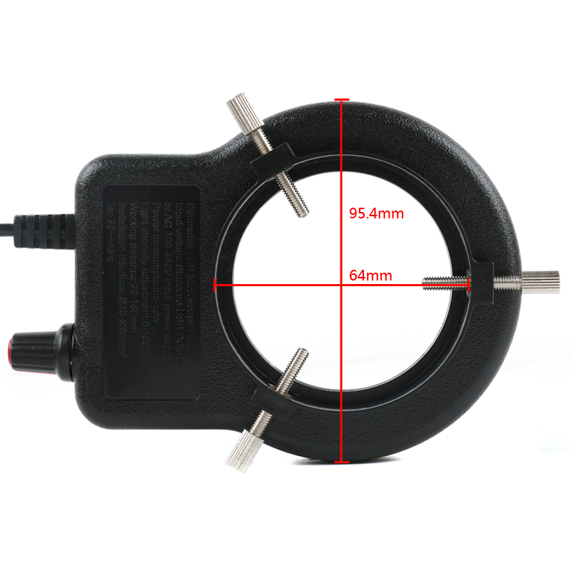 Adjustable USB LED Ring Lamp 7 - đánh giá và giá Lighting Visual