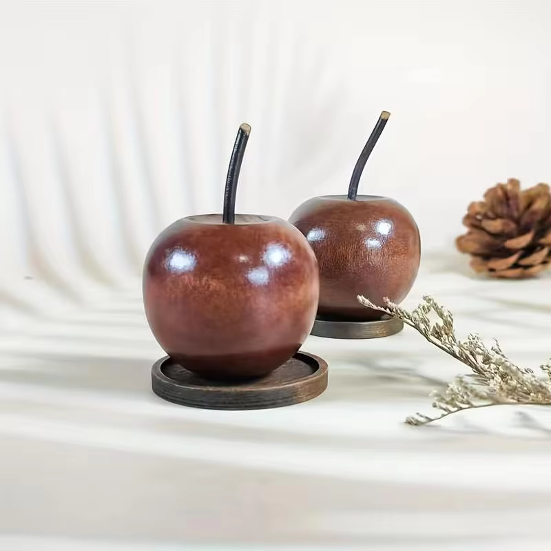 Apple Wooden Diffuser Natural  - đánh giá và giá Lighting Mcqueen Bedroom Decor
