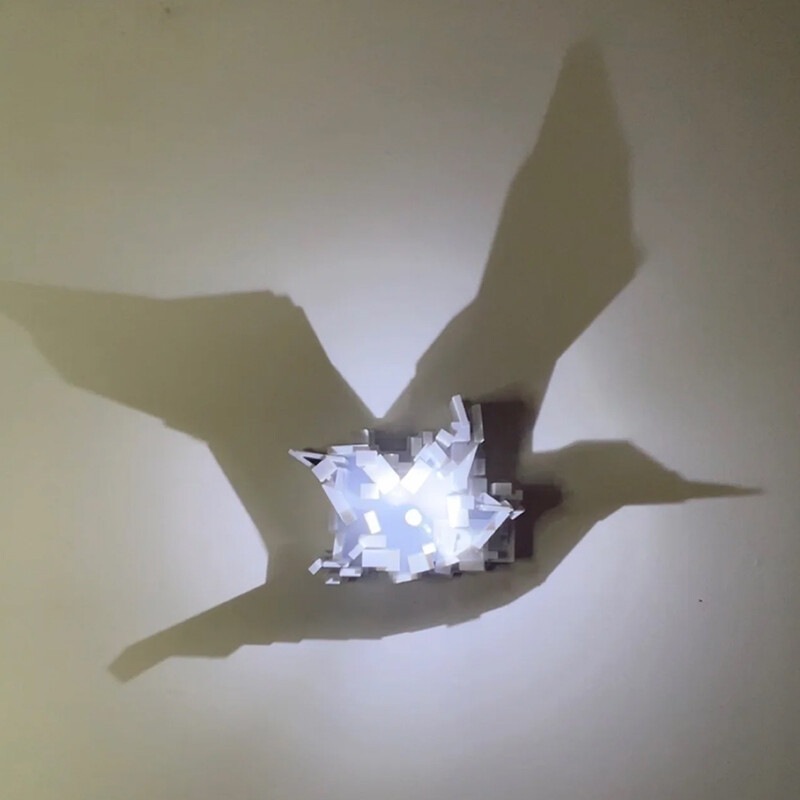 Dropshipping 3D Light Shadow N - đánh giá và giá Lighting Decor Bedroom