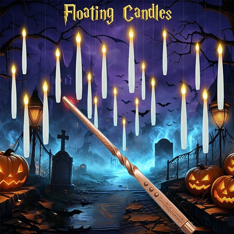 Magic Floating Candles with Wa - đánh giá và giá Lighting Decoration Ideas