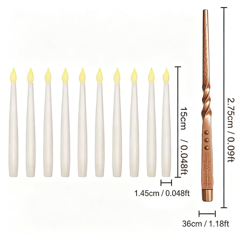 Magic Floating Candles with Wa - đánh giá và giá Lighting Decoration Ideas